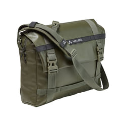VAUDE Mineo Messenger 22 Polyuréthane thermoplastique (TPU), Polyester Kaki Unisexe Sac postier