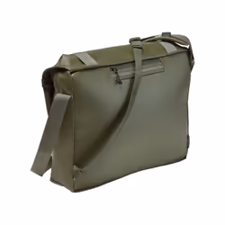 VAUDE Mineo Messenger 22 Polyuréthane thermoplastique (TPU), Polyester Kaki Unisexe Sac postier