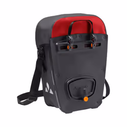 VAUDE Aqua Back Pro Single Arrière Sacoche pour bicyclette 24 L Polyuréthane thermoplastique (TPU), Polyuréthane Noir, Rouge