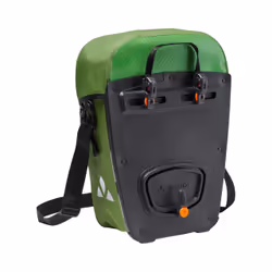 VAUDE Aqua Back Pro Single Arrière Sacoche pour bicyclette 24 L Polyuréthane, Polyuréthane thermoplastique (TPU) Noir, Vert