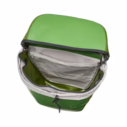 VAUDE Aqua Back Pro Single Arrière Sacoche pour bicyclette 24 L Polyuréthane, Polyuréthane thermoplastique (TPU) Noir, Vert