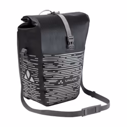VAUDE Aqua Back Luminum Single II, Arrière, Sacoche pour bicyclette, Polyuréthane thermoplastique (TPU), Polyester, Noir, Bla ...