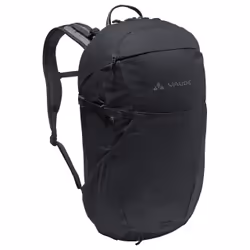 VAUDE Neyland Zip 20, Structure interne, Haut, Randonnée, Noir, Unisexe, Polyester, Polyuréthane