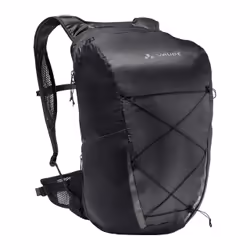 VAUDE Uphill Air 24, Structure interne, Haut, Randonnée, Noir, Unisexe, Elastane, Tissu, Polyamide, Polyuréthane, Silicone