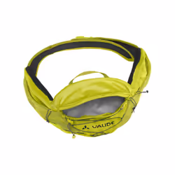 VAUDE Uphill Hip Pack 2 sacs bananes Elastane, Tissu, Polyamide, Polyuréthane, Silicone Noir, Vert