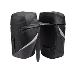 VAUDE TwinRoadster Cadre Sacoche pour bicyclette 52 L Polyamide, Polyester, Polyuréthane Noir, Gris