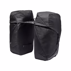 VAUDE TwinRoadster Cadre Sacoche pour bicyclette 52 L Polyamide, Polyester, Polyuréthane Noir, Gris