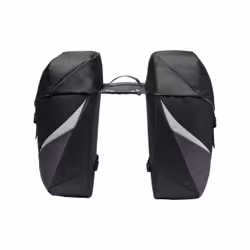 VAUDE TwinRoadster Cadre Sacoche pour bicyclette 52 L Polyamide, Polyester, Polyuréthane Noir, Gris - Vue supplémentaire 4