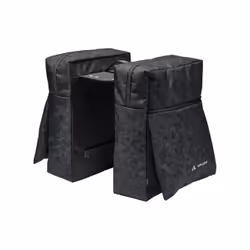 VAUDE TwinZipper Cadre Sacoche pour bicyclette 48 L Polyester, Polyuréthane Noir