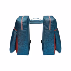 VAUDE TwinZipper Cadre Sacoche pour bicyclette 48 L Polyester, Polyuréthane Bleu - Vue supplémentaire 4