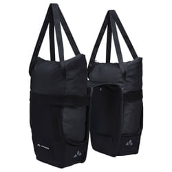 VAUDE TwinShopper Arrière Sacoche pour bicyclette Polyester Noir
