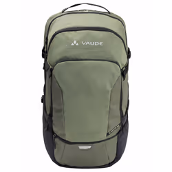 VAUDE eMoab 22, Bicycle backpack, Polyester, Noir, Vert, 22 L, 300 mm, 150 mm