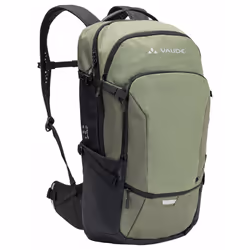 VAUDE eMoab 22 Bicycle backpack 22 L Polyester Noir, Vert