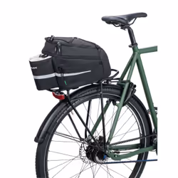 VAUDE Silkroad L Arrière Sacoche pour bicyclette 11 L Polyester, Polyuréthane Noir - Vue supplémentaire 8