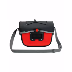 VAUDE Aqua Box Devant Sacoche pour bicyclette 6 L Polyester Noir, Rouge - Vue supplémentaire 10