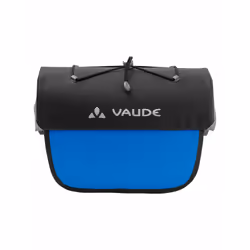VAUDE Aqua Box, Devant, Sacoche pour bicyclette, Polyester, Noir, Bleu, 6 L, 7 kg