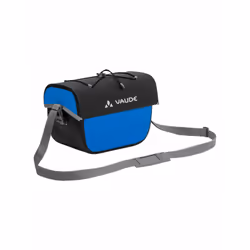 VAUDE Aqua Box Devant Sacoche pour bicyclette 6 L Polyester Noir, Bleu