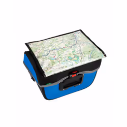 VAUDE Aqua Box Devant Sacoche pour bicyclette 6 L Polyester Noir, Bleu - Vue supplémentaire 9
