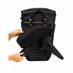 VAUDE CityGo Bike 23 Arrière Bicycle backpack 23 L Polyester Noir - Vue supplémentaire 7