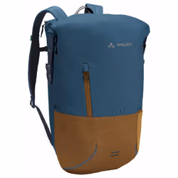 VAUDE CityGo Bike 23, Arrière, Bicycle backpack, Polyester, Bleu, Orange, 23 L, 33,8 cm (13.3")