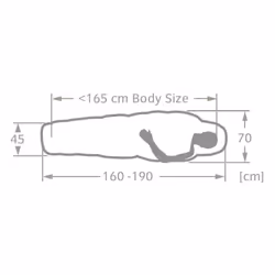 VAUDE Kobel Adjust 500 II Adulte Sac à viande Polyester recyclé Bleu - Vue supplémentaire 6
