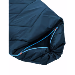 VAUDE Navajo 100 II Adulte Sac de couchage rectangulaire Polyester recyclé Bleu