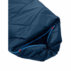 VAUDE Navajo 500 II Adulte Sac de couchage rectangulaire Polyester, Polyéthylène téréphthalate (PET) Bleu - Vue supplémentaire 3