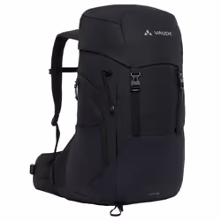 VAUDE Jura 32, Structure interne, Haut, Dos rembourré, Randonnée, Noir, Adulte