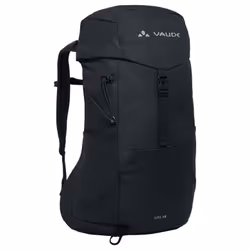 VAUDE Jura 18, Structure interne, Haut, Dos rembourré, Randonnée, Noir, Adulte