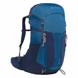 VAUDE Brenta 44+6, Structure interne, Haut, Dos rembourré, Randonnée, Bleu, Adulte