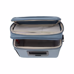 VAUDE OnTour Box M Devant Sacoche pour bicyclette 4 L Polyamide, Polyester, Polyuréthane, Polyéthylène téréphtalate recyclé (rPET) Bleu