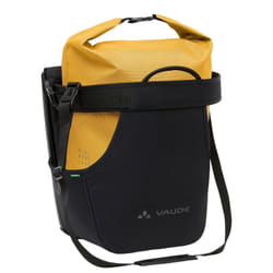 VAUDE Urban Cargo Arrière Sacoche pour bicyclette 25 L Plastique, Polyester, Polyuréthane Noir, Jaune