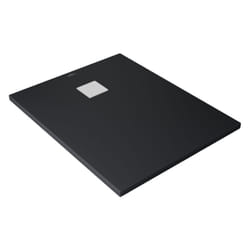 Receveur découpable 100 x 80 villeroy et boch Exclusive rectangle anthracite