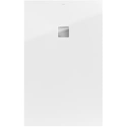 Receveur de douche - VILLEROY & BOCH - Crystal - Blanc - 140x80 cm - Antidérapant