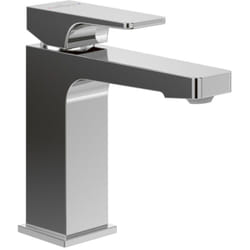 Mitigeur lavabo  Architectura Square avec tirette Chrome