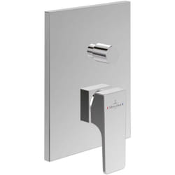 Mitigeur mécanique encastré avec inverseur  Architectura Square Chrome