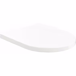 Abattant WC avec couvercle matériau : duroplast couleur : blanc alpin charnières en acier inoxydable