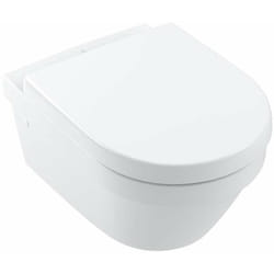 Villeroy&boch - Architectura - wc suspendu avec abattant SoftClosing, DirectFlush, CeramicPlus, blanc alpin 4694HRR1