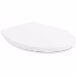 Abattant de WC avec couvercle couleur : blanc alpin matériau : duroplast avec couvercle