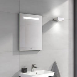 More To See One Miroir mural avec éclairage led encastré, lumière naturelle, 45x60cm, Classe énergétique a+ (A430A800) - Villeroy&boch
