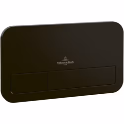 Avantages de la Plaque de déclenchement WC VILLEROY ET BOCH ViConnect 200S noir mat Finition noire mate : La finition noir ma ...