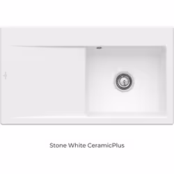Points forts : Qualité et savoir faire supèrieur Villeroy et Boch Design moderne et ligne épuré Cuve de grande dimensions per ...