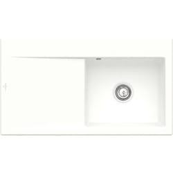 Villeroy&boch - Evier 1 cuve avec vidage automatique villeroy et boch Subway 50 flat blanc ceramic plus