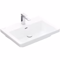 Villeroy & Boch Subway 3.0 1x cabinet de toilette largeur 650 x profondeur 470 mm TitanCeram Rectangle Installation Montage m ...