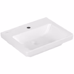 Villeroy & Boch Subway 3.0 1x lavabo largeur 500 x profondeur 400 mm céramique sanitaire Ovale sous-structure pour lassemblag ...