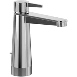 Mitigeur lavabo villeroy et boch Conum ouverture dessus avec tirette Chrome