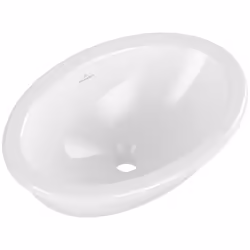 Avantages de la vasque ovale à encastrer par-dessous VILLEROY ET BOCH Loop & Friends TitanCeram Durable et hygiénique grâce à ...