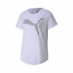 T-shirt Blanc Femme Puma Evostripe