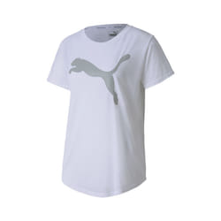 T-shirt Blanc Femme Puma Evostripe