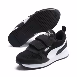 PUMA 373617_01_34 Chaussure d'athlétisme 34 Noir, Blanc